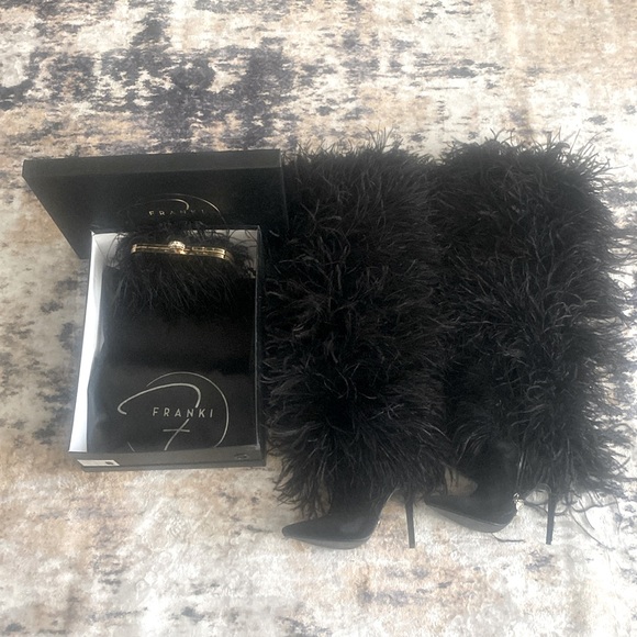 Shop by franki boots & clutch - Picture 1 of 4